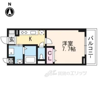 ブライトマーチタナカ【2階】の間取り