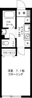 クローバー【2階】の間取り