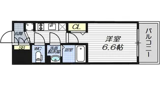 ファステート都島テーラー【6階】の間取り