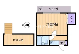 スターハイツ【2階】の間取り