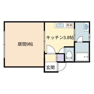 イーストハイツ 102【1階】の間取り