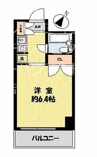 コスモ亀有V【10階】の間取り