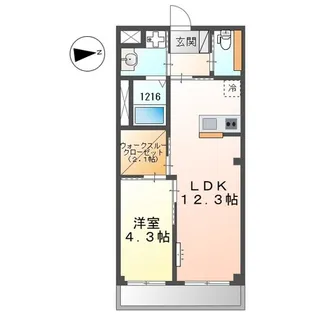 Etoile【1階】の間取り