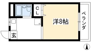 アストロプラザIV【2階】の間取り
