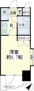NICアーバンスピリッツ鶴見I【3階】の間取り