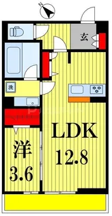 リオ ポンテ【1階】の間取り