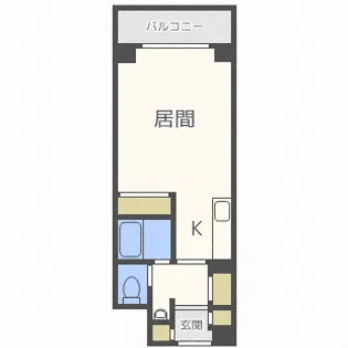 サテラ北34条【2階】の間取り