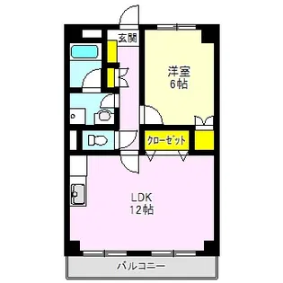 アーバンヒルズ・F【3階】の間取り