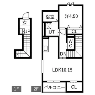 Aruo29Village【2階】の間取り