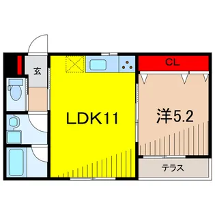 LuceA【1階】の間取り