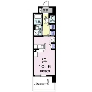 アスリス【5階】の間取り