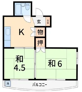 宇田川ビル【3階】の間取り