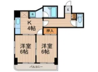 ルミエール北斎【10階】の間取り