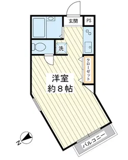 フローライト・M【3階】の間取り