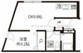 MODULOR上高井戸【4階】の間取り
