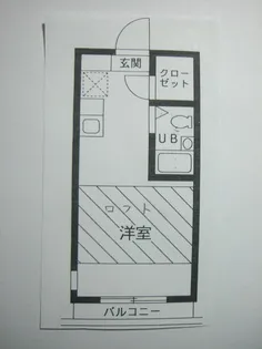 パンシオン東林間No.2【2階】の間取り