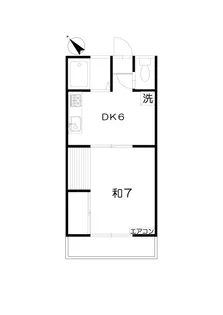 ハイツシイア【2階】の間取り