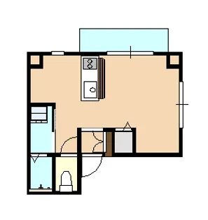 ラバーズ出汐【2階】の間取り