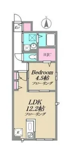 クローバーコート【1階】の間取り