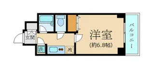 パレステュディオ信濃町【9階】の間取り