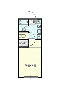 エケセルシャトー向陽台【1階】の間取り
