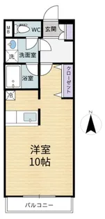 プランドール【3階】の間取り