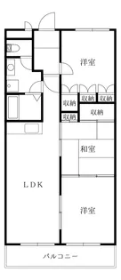 徳島県徳島市西新浜町1【マンション】の間取り