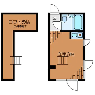 アビタシオン下高井戸【4階】の間取り