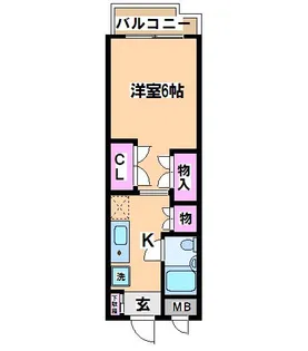 ルミエール【4階】の間取り