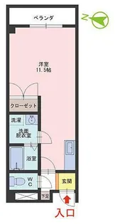 ハイラーク373【3階】の間取り