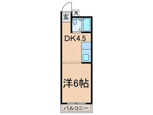 セントラルハイツ【2階】の間取り