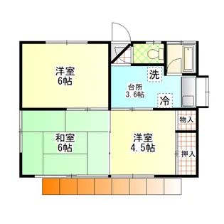 茨城県ひたちなか市大字津田【一戸建】の間取り