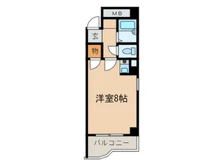 リルオズモ-ル【6階】の間取り