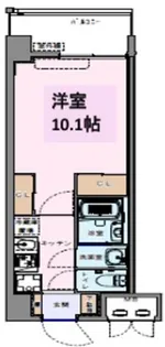 GLUCK MAISON S【4階】の間取り