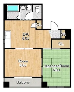 メゾンミラベル【3階】の間取り