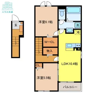 ヴィトーリア【2階】の間取り