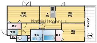 メゾン・ド・フルールIII 旭化成ヘーベルメゾンHEBEL HAUS【2階】の間取り