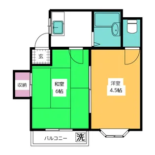 メゾンヒカリ【3階】の間取り