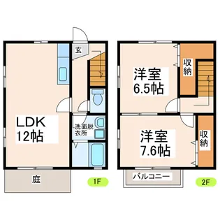 ハミング八景水谷 ABCDEの間取り