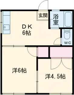 コーポ大寛【2階】の間取り