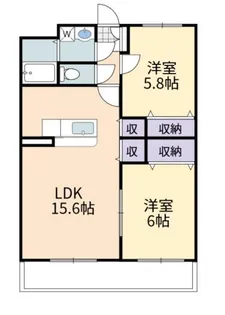 メゾンスプリング【3階】の間取り