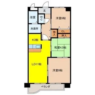 BIO MASAKI【3階】の間取り