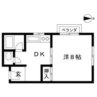 山平ビル【3階】の間取り