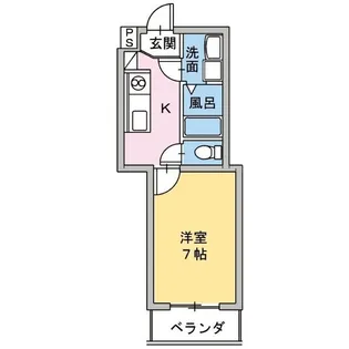 タイユール竹中【3階】の間取り
