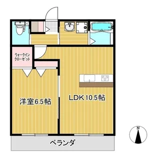 セレッソ【1階】の間取り