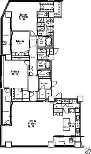 東京都目黒区目黒1【マンション】の間取り