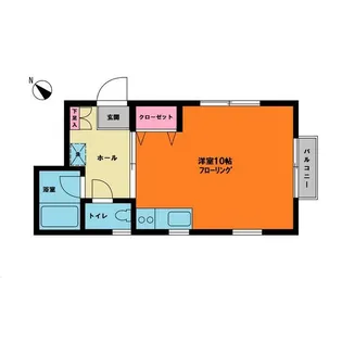 神奈川県横浜市中区打越【アパート】の間取り