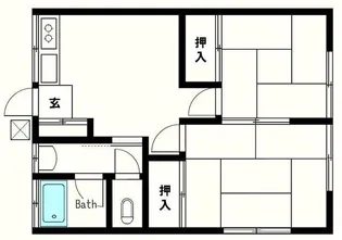ハイム新堀【2階】の間取り
