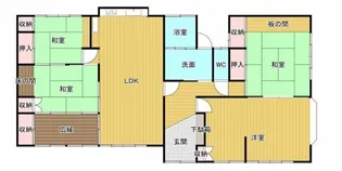 静岡県浜松市中央区雄踏町宇布見【一戸建】の間取り