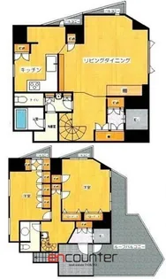 エスパスデパール【4階】の間取り